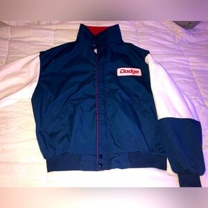 Vintage 90s Dodge Motors Racing Jacket Ricky Bobby Windbreaker